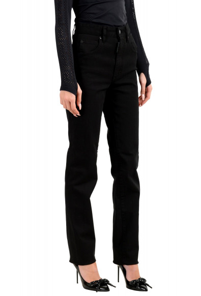 Dsquared2 Women's "Mert 
Marcus 1994" Black Wash Jeans: Picture 2