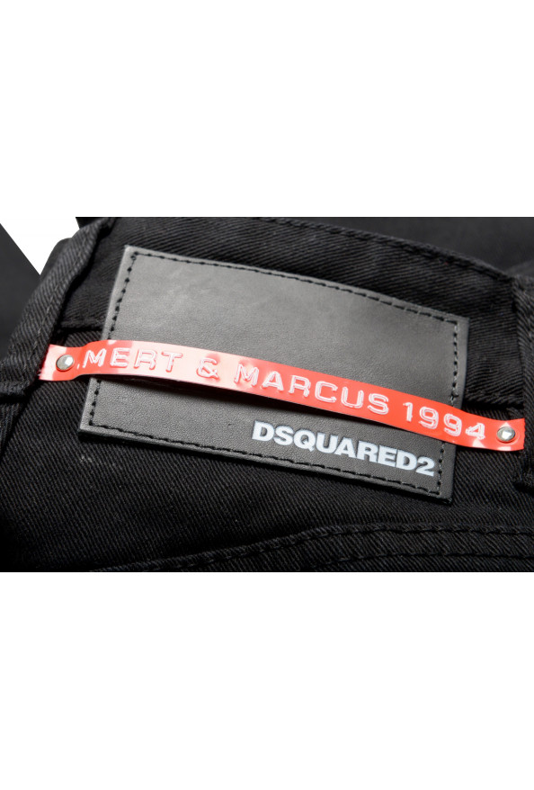 Dsquared2 Women's "Mert 
Marcus 1994" Black Wash Jeans: Picture 6