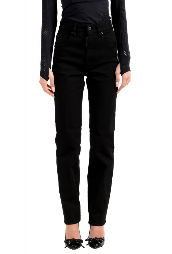 Dsquared2 Women's "Mert 
Marcus 1994" Black Wash Jeans