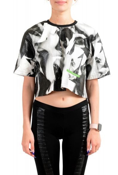 Dsquared2 Women's Multi-Color Short Sleeve Blouse Top