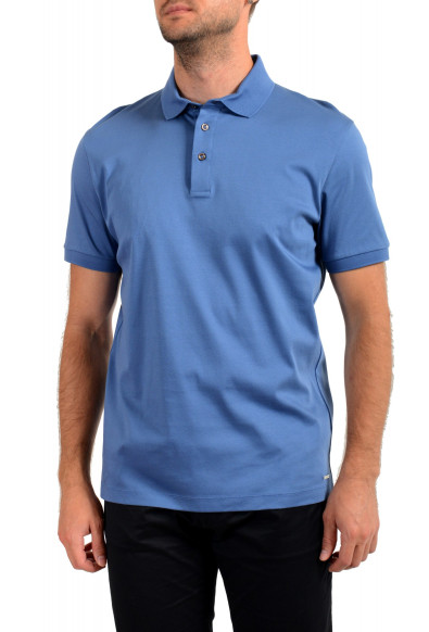 Hugo Boss Men's "T-Perry 14" Blue Short Sleeve Polo Shirt
