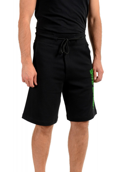 Versace Jeans Couture Men's "Logo OUTLINE" Sweat Shorts: Picture 2