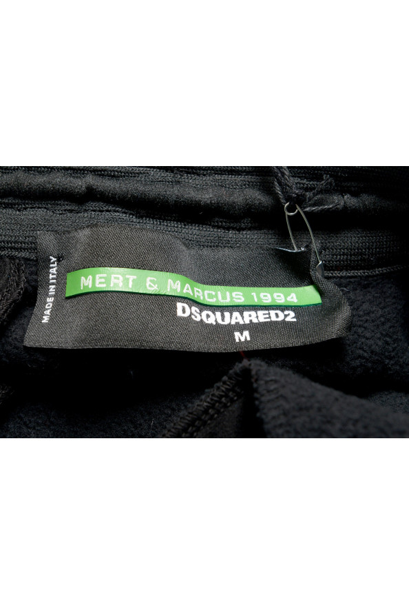 Dsquared2 
"Mert 
Marcus 1994" Men's Black Sweatpants: Picture 4