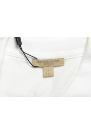 Burberry Women's White Short Sleeves Polo Shirt: Picture 5