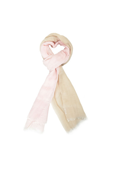 Sferra Unisex Two-Tone Linen Silk Scarf