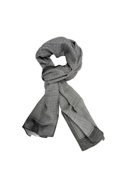 Salvatore Ferragamo Multi-Color Silk Wool Shawl Scarf