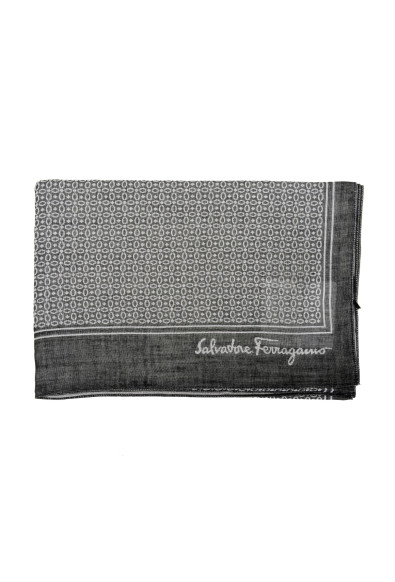 Salvatore Ferragamo Multi-Color Silk Wool Shawl Scarf: Picture 2