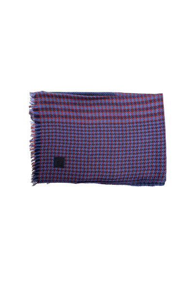 Salvatore Ferragamo Multi-Color Silk Wool Checkered Shawl Scarf: Picture 2