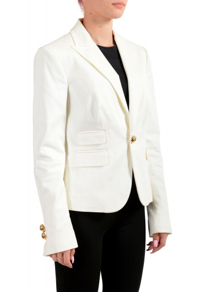Dsquared2 Women's White One Button Blazer : Picture 2