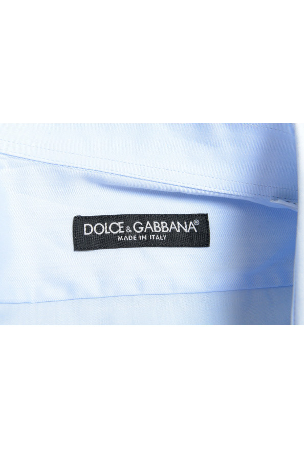 Dolce 
Gabbana Men's Light Blue Long Sleeve Dress Shirt: Picture 8