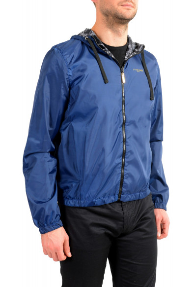 Roberto Cavalli Sport Men's Multi-Color Hooded Reversible Windbreaker Jacket: Picture 2