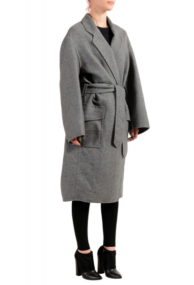 Tom Ford Women's Gray Cashmere Wool Belted Basic Coat: Picture 2