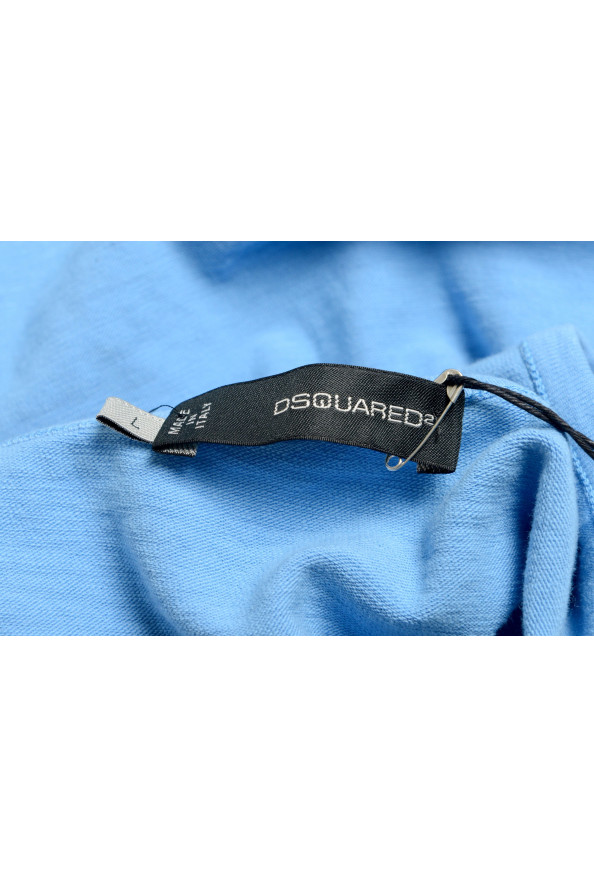 Dsquared2 Women's Blue Stretch Blouse Tank Top: Picture 5