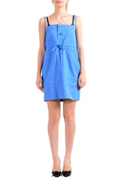 Dsquared2 Women's Royal Blue Sundress Mini Dress