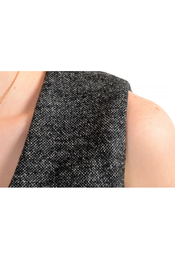 Dsquared2 Women's Gray 100% Wool Sleeveless Blouse Top: Picture 4