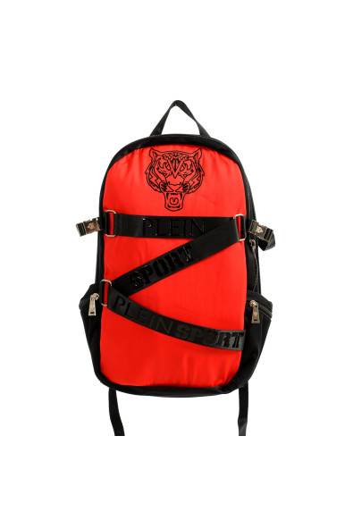 Plein Sport Unisex Red "ZAINO RUNNER" Backpack Bag