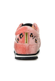 Charlotte Olympia Girls "ANIMAL KINGDOM" Velvet Leather Sneakers Shoes: Picture 3