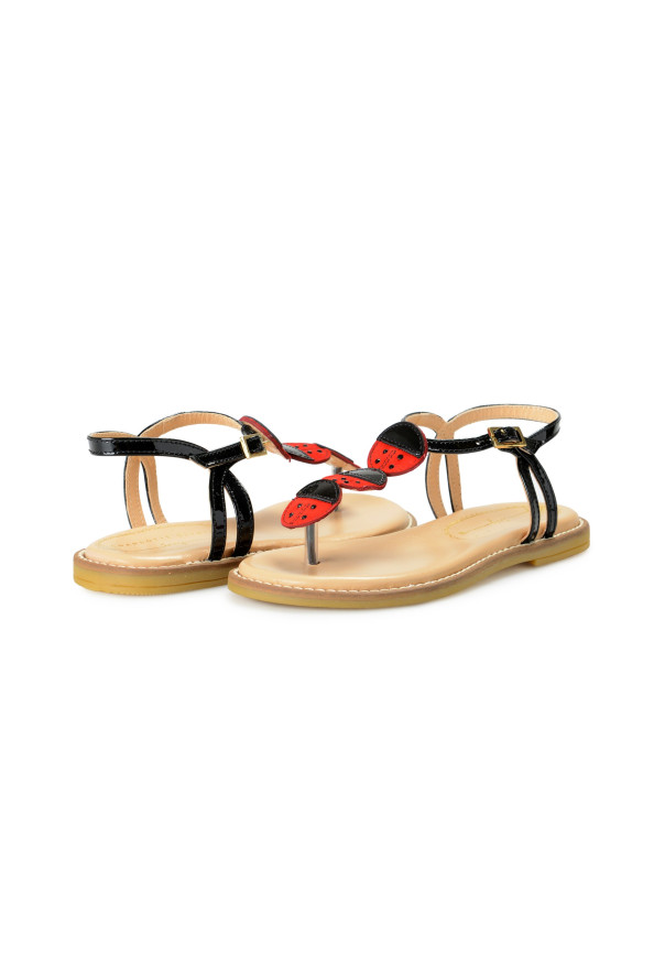 Charlotte Olympia Girls "INCY LUCKY" Suede Leather Sandals Shoes: Picture 8