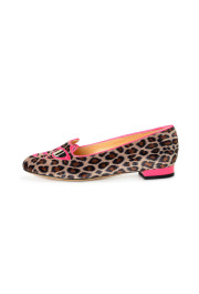 Charlotte Olympia Girls "INCY PRETTY IN PINK KITTY" Leather Ballet Flats Shoes: Picture 2