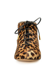 Charlotte Olympia Girls "INCY BEATRIX" Pony Hair Leather Ankle Boots Shoes: Picture 5