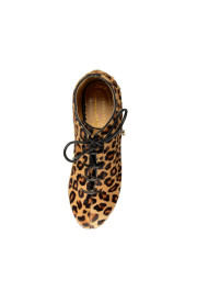 Charlotte Olympia Girls "INCY BEATRIX" Pony Hair Leather Ankle Boots Shoes: Picture 7