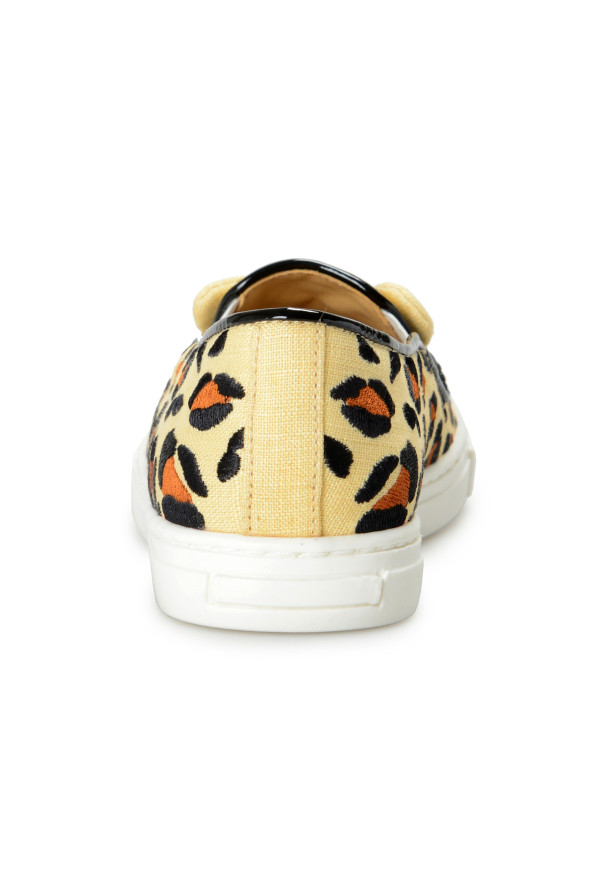 Charlotte Olympia Girls "INCY FERAL CATS" Multi-Color Leather Loafers Shoes: Picture 3