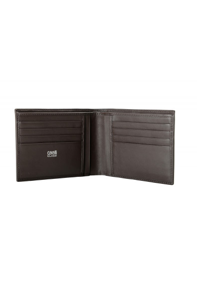 Cavalli Class Men's "Downtown" Chocolate Brown Leather Bifold Wallet: Picture 2
