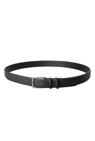 Cavalli Class Men's Black 100% Leather Buckle Decorated Belt: Picture 2