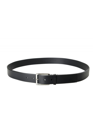 Cavalli Class Men's Black 100% Leather Buckle Decorated Belt: Picture 2