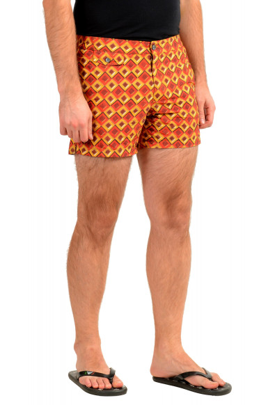 Incotex Slowear Men's Multi-Color Geometric Print Swim Shorts : Picture 2
