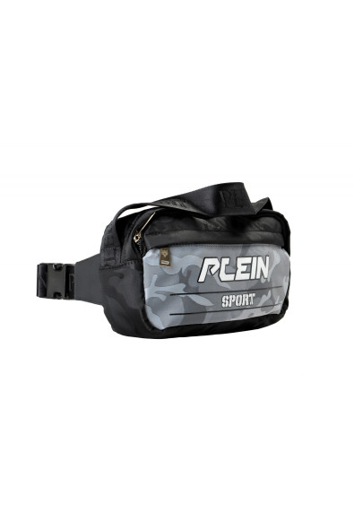 Plein Sport Unisex Gray Logo Print Hip Belt Fanny Pack Bag: Picture 2