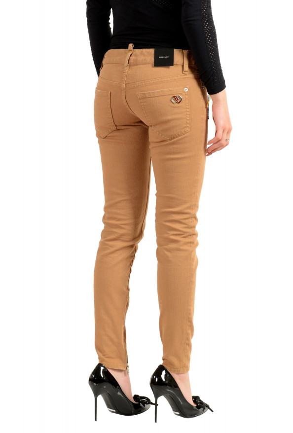 Dsquared2 Women's "Skinny Jean" Brown Skinny Jeans : Picture 3