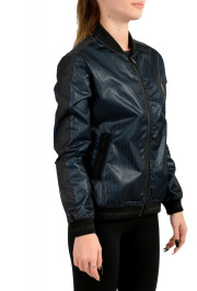 Scuderia Ferrari Women's Blue Mesh Bomber Windbreaker Jacket: Picture 2