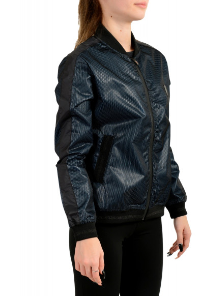 Scuderia Ferrari Women's Blue Mesh Bomber Windbreaker Jacket: Picture 2