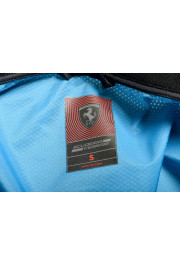 Scuderia Ferrari Women's Blue Mesh Bomber Windbreaker Jacket: Picture 6
