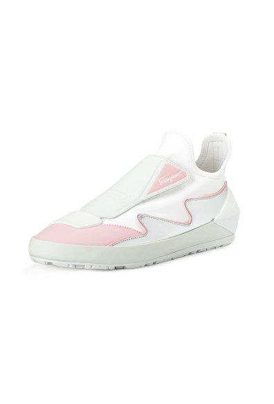 Salvatore Ferragamo "NILE" Multi-Color Slip On Fashion Sneakers Shoes