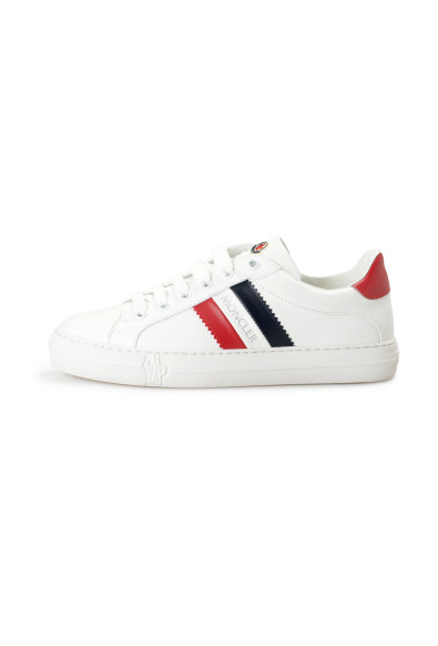 Moncler Women's "ARIEL" 100% Leather Fashion Sneakers Shoes : Picture 2