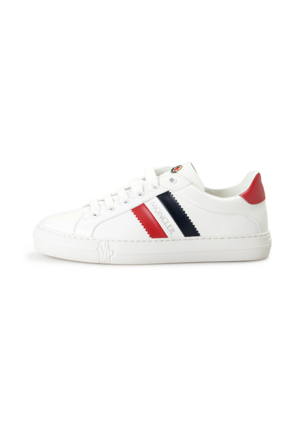 Moncler Women's "ARIEL" 100% Leather Fashion Sneakers Shoes : Picture 2