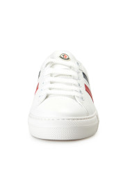 Moncler Women's "ARIEL" 100% Leather Fashion Sneakers Shoes : Picture 6