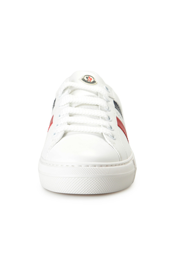 Moncler Women's "ARIEL" 100% Leather Fashion Sneakers Shoes : Picture 6