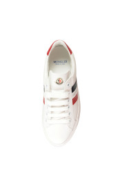 Moncler Women's "ARIEL" 100% Leather Fashion Sneakers Shoes : Picture 8