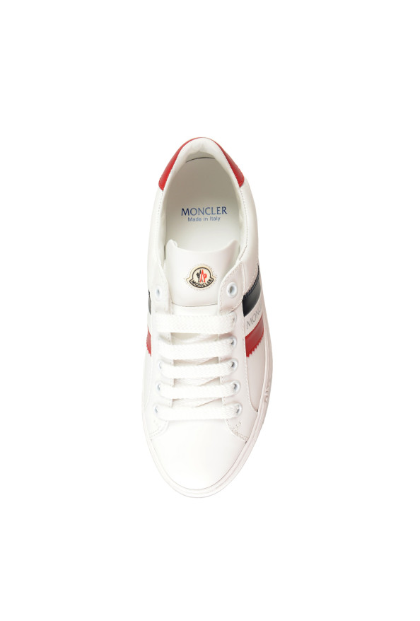 Moncler Women's "ARIEL" 100% Leather Fashion Sneakers Shoes : Picture 8