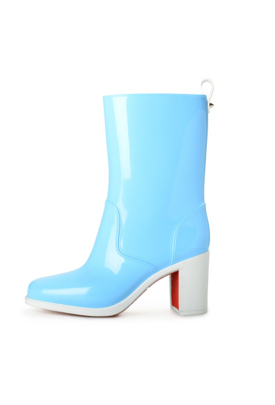 Christian Louboutin Women's "Version Splash" Heeled Rain Boots Shoes: Picture 2