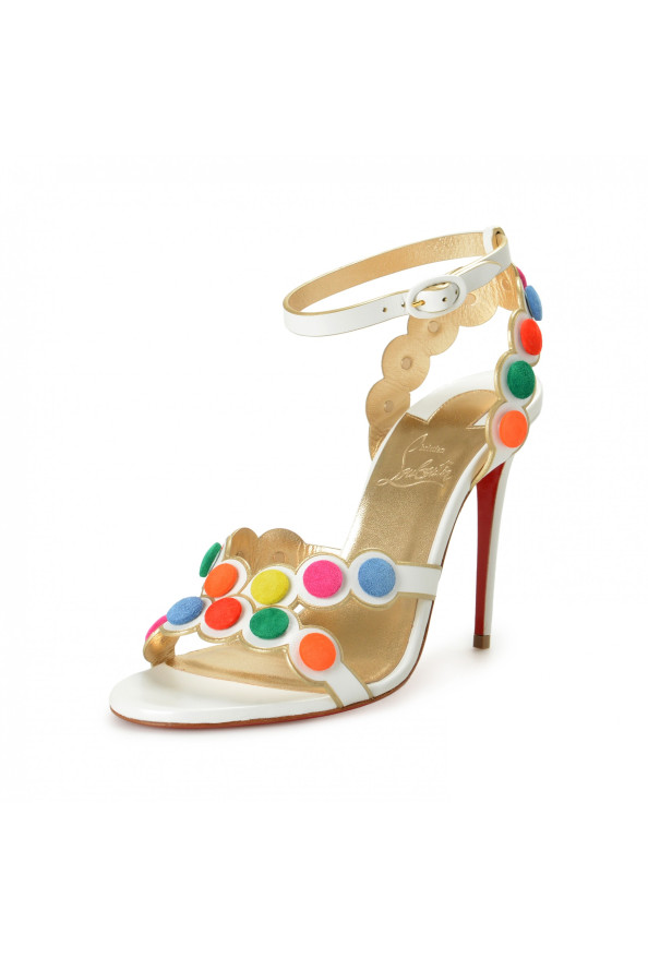 Christian Louboutin Women's "SMARTISSIMA" Leather High Heel Sandals Shoes