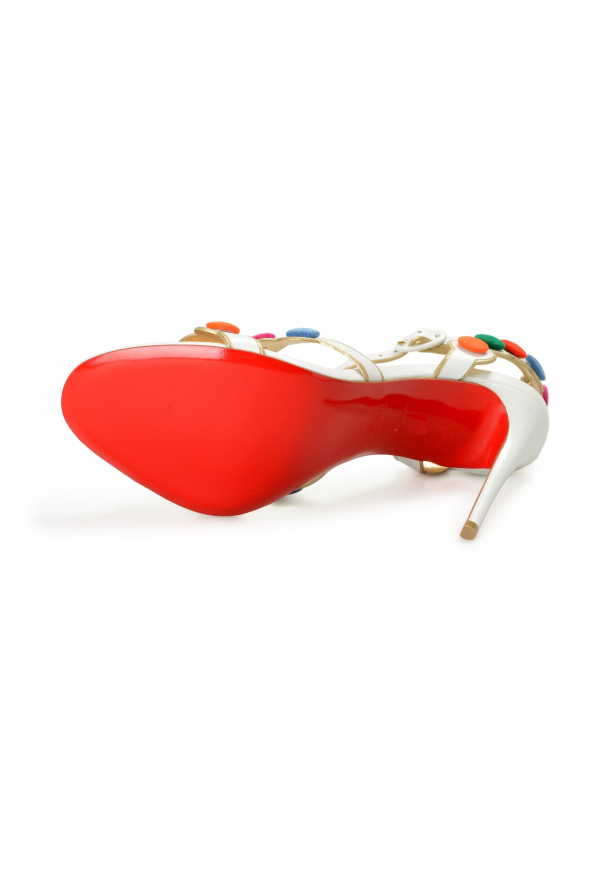 Christian Louboutin Women's "SMARTISSIMA" Leather High Heel Sandals Shoes: Picture 6