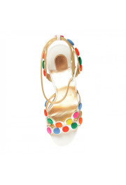 Christian Louboutin Women's "SMARTISSIMA" Leather High Heel Sandals Shoes: Picture 7