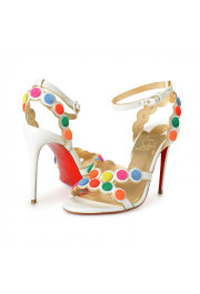 Christian Louboutin Women's "SMARTISSIMA" Leather High Heel Sandals Shoes: Picture 8
