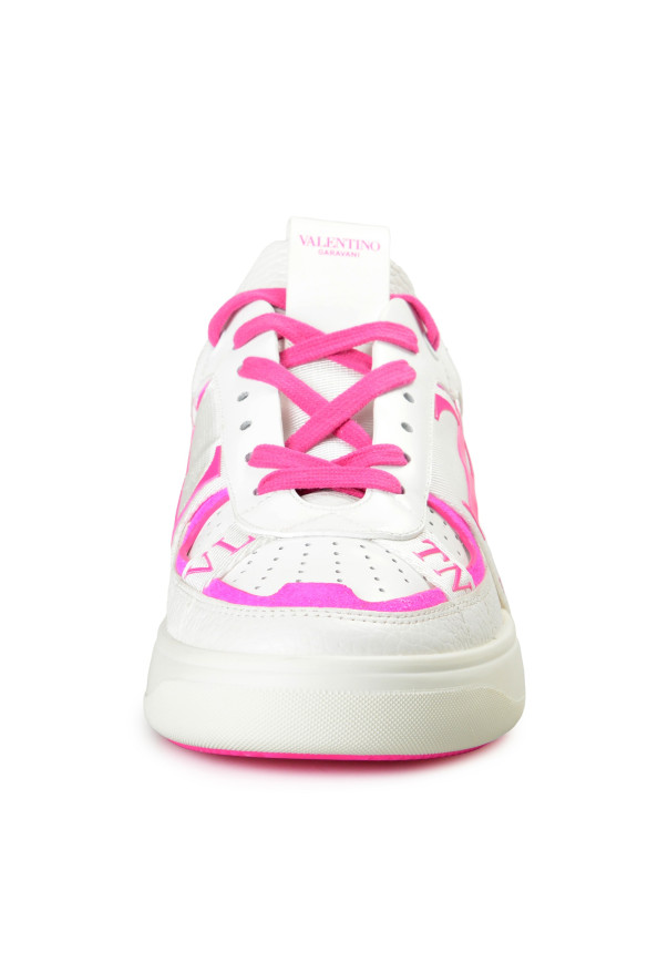 Valentino Women's "VL7N" Pink Sneaker Shoes In Banded Calfskin Leather: Picture 5