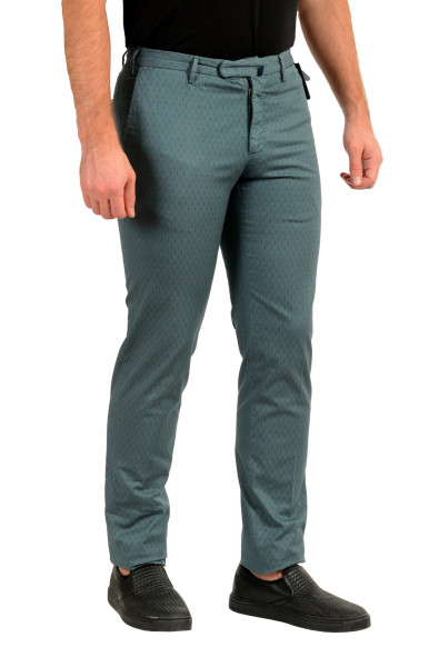 Incotex Slowear Men's Ocean Blue Flat Front Casual Pants: Picture 2