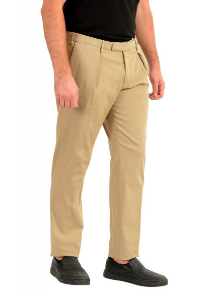 Incotex Slowear Men's Beige Slim Fit Pattern 30 Casual Pants: Picture 2